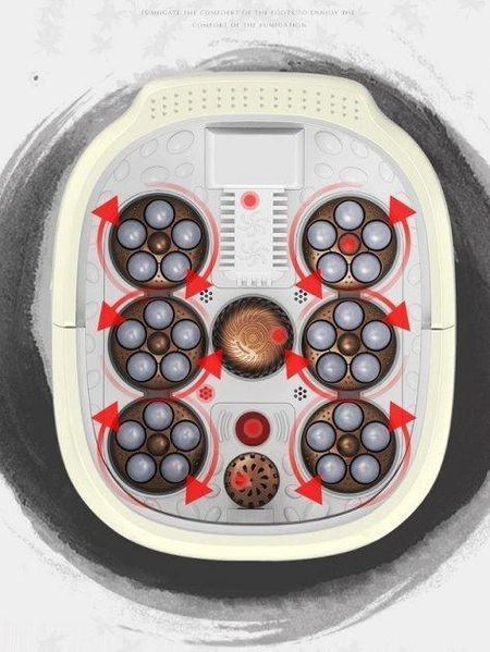Гидромассажная ванна для ног и педикюра Tiamo LD-802D, массажер для ног 20000011 фото