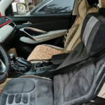 Крісло масажер для спини, шиї, тіла Benbo YJ 308D-lux масажна накидка на сидіння авто з вібромасажем і прогрівом